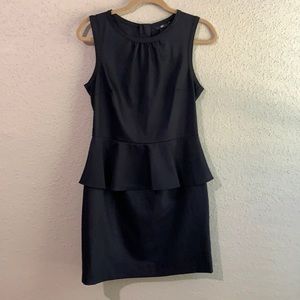 H&M sleeveless peplum dress